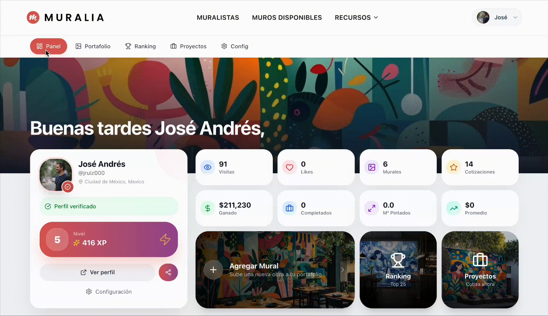 Lo que Muralia Construyo para sus Artistas en Febrero 2026