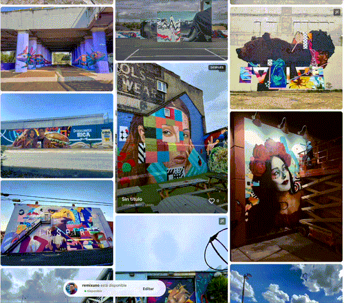 Perfil completo de RemixOne en Muralia con portafolio, murales y datos profesionales