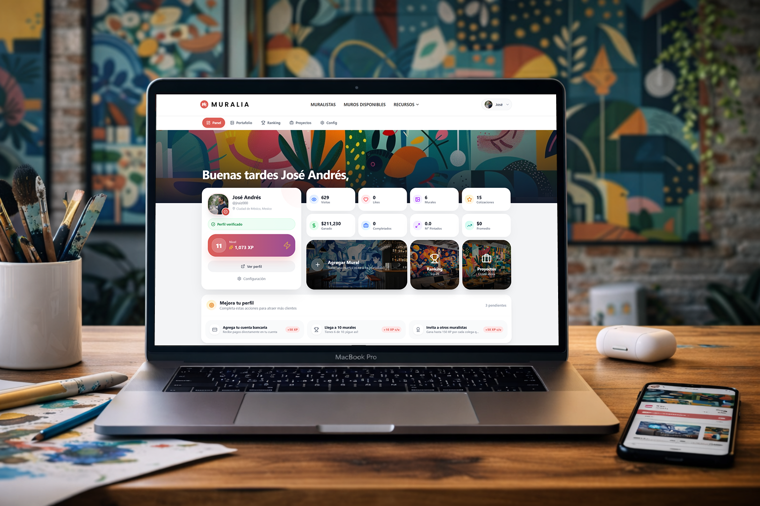 Lo que Muralia Construyo para sus Artistas en Febrero 2026