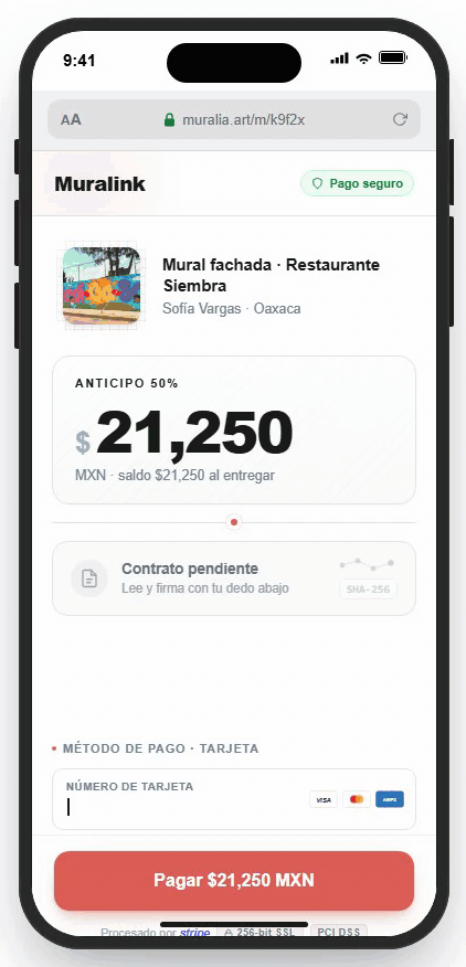 Client signing · Mobile