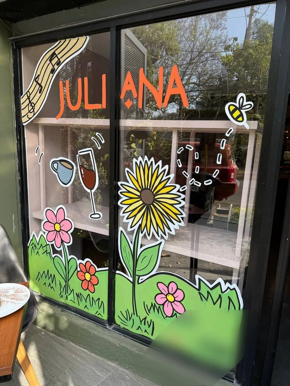 Mural en vidrio, alternativa al vinil