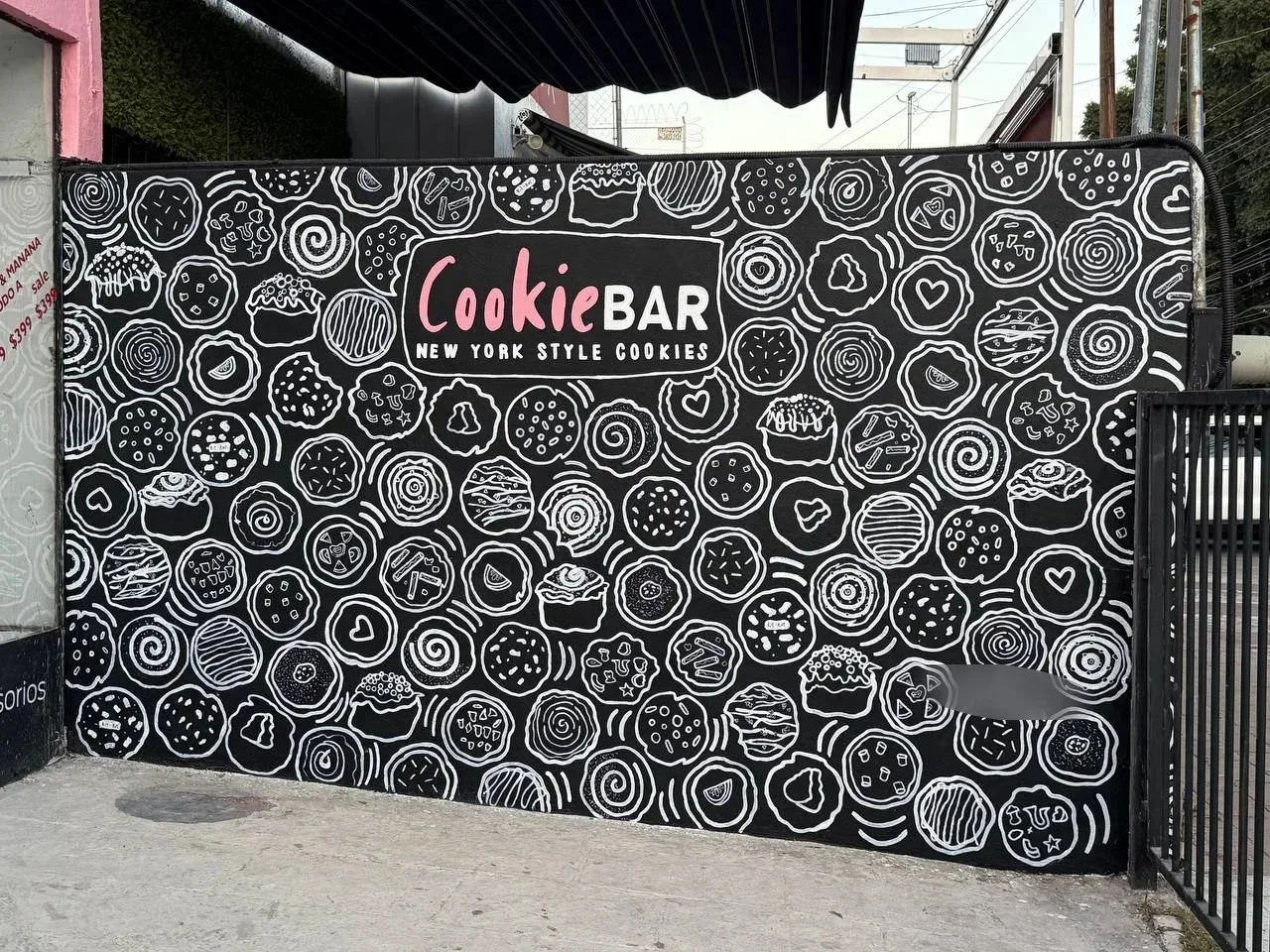 Doodles de galletas, a mano alzada