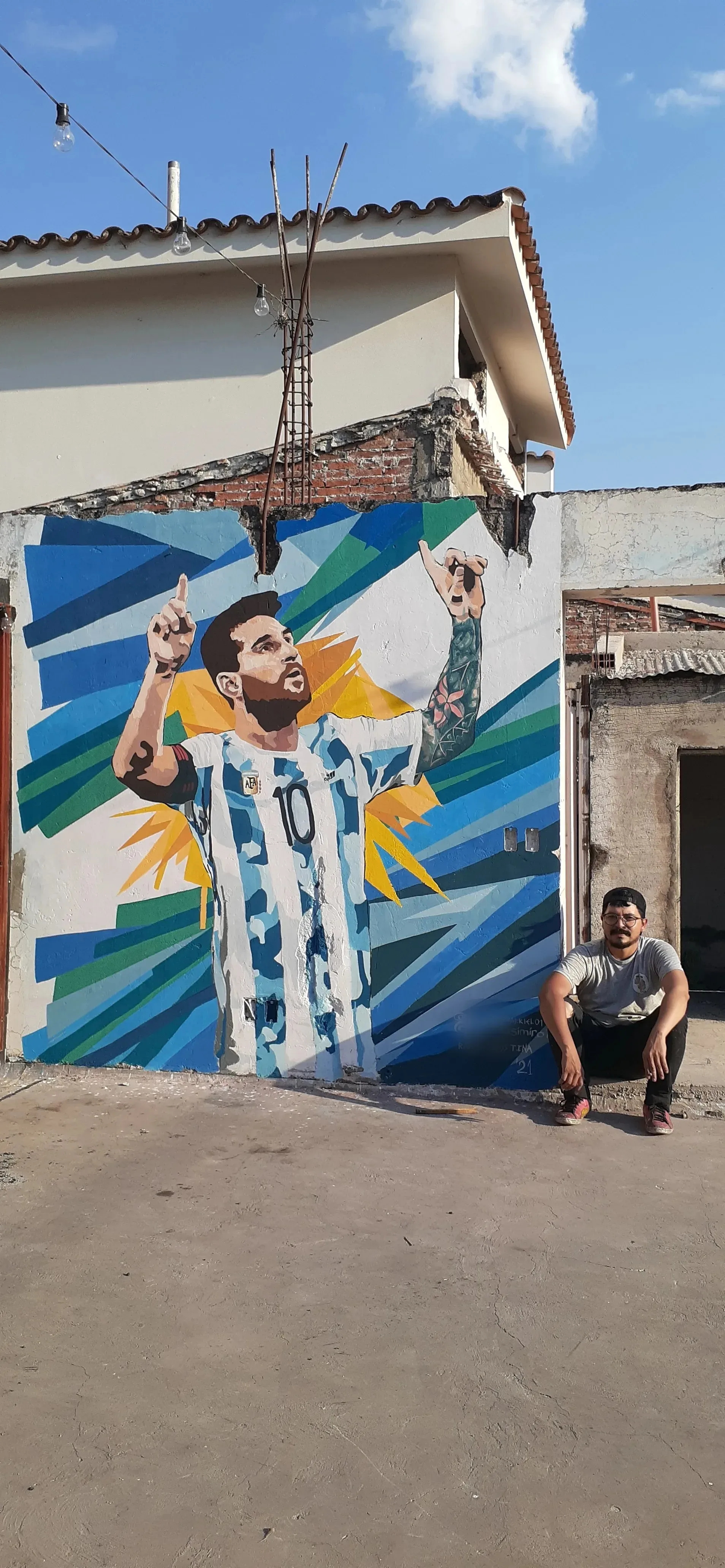 Mural MESSI 