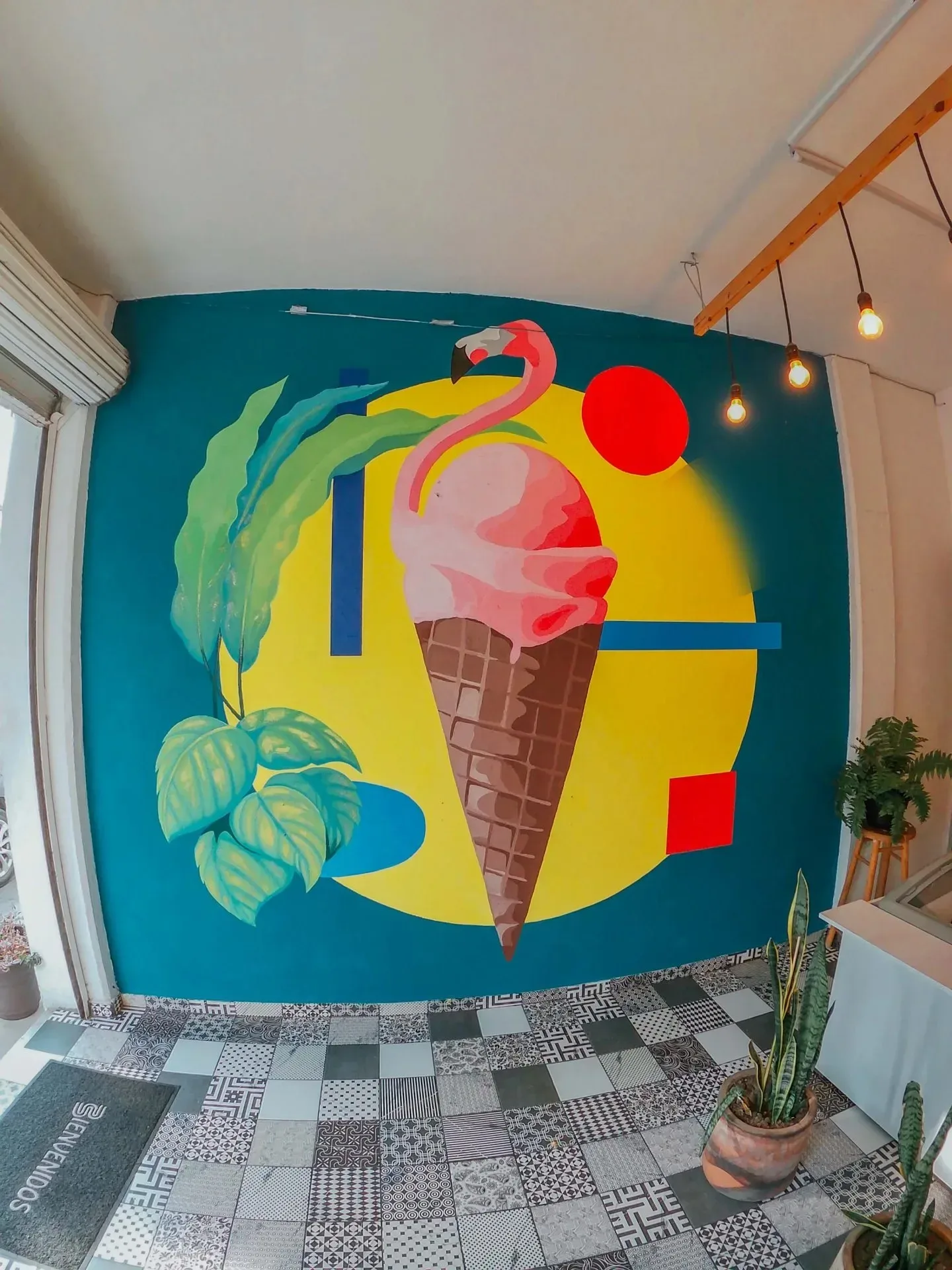 “Helado flamingo”