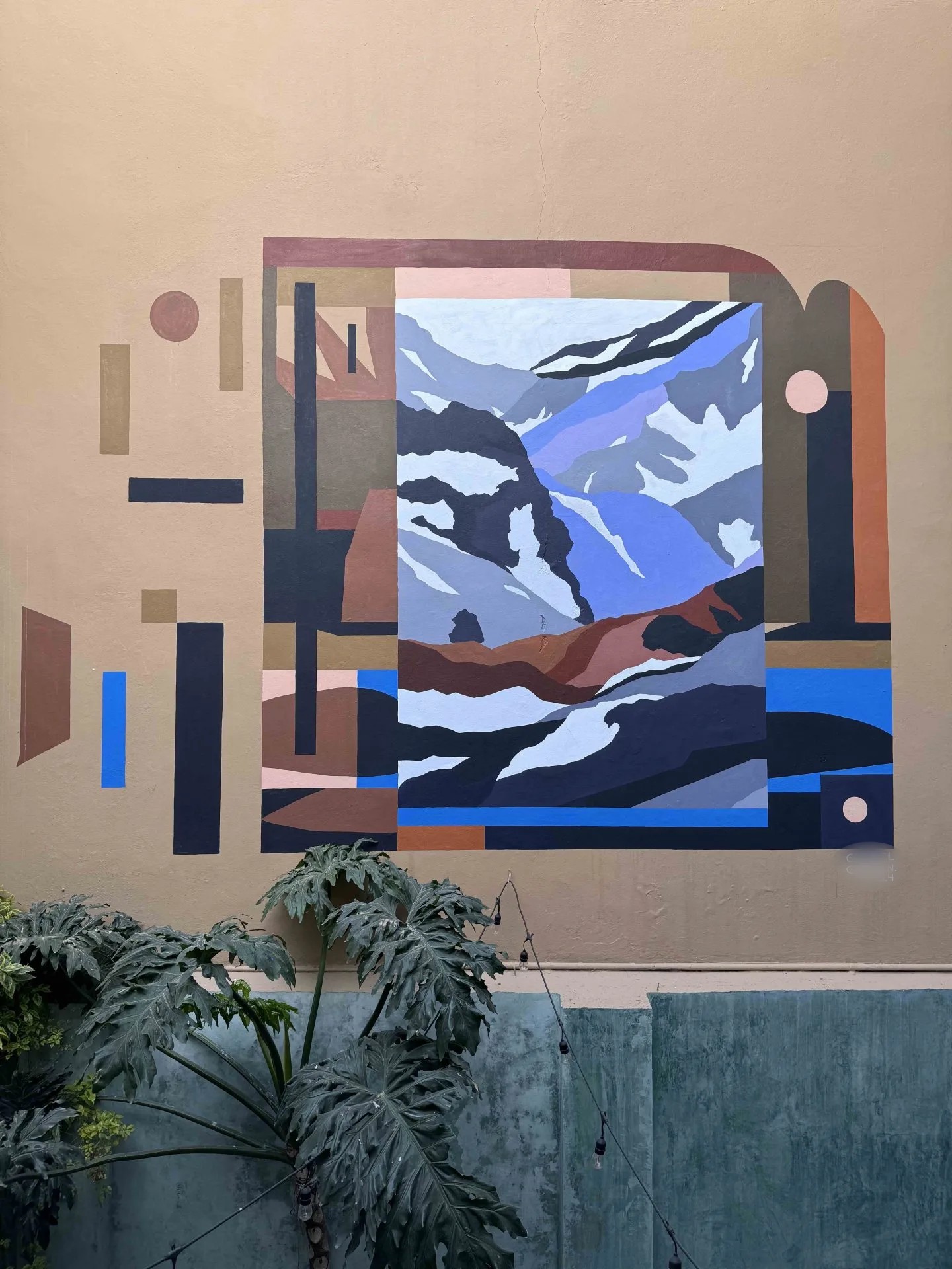 Mural para las oficinas de We Are Todos
