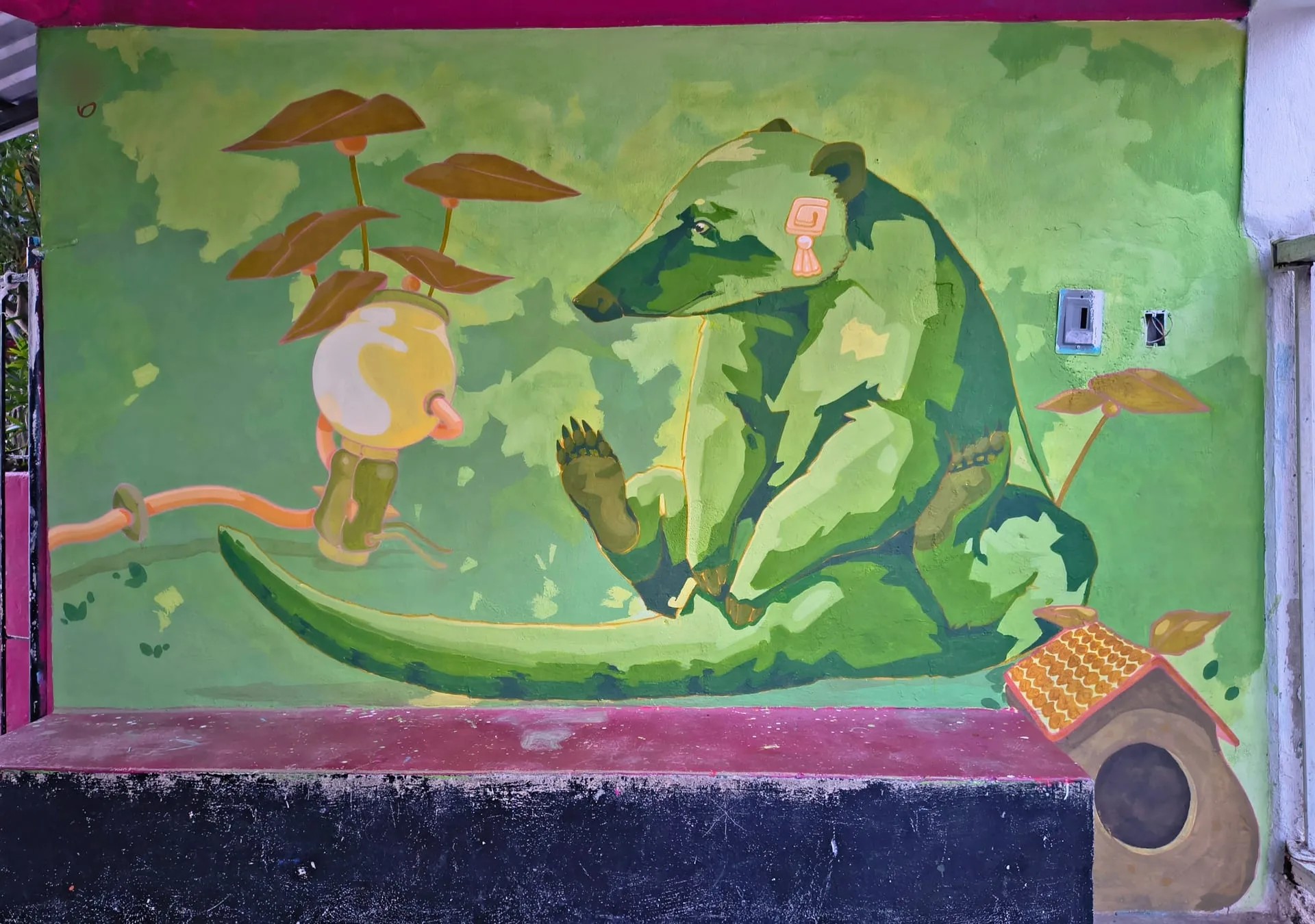 Naturaleza de plástico 