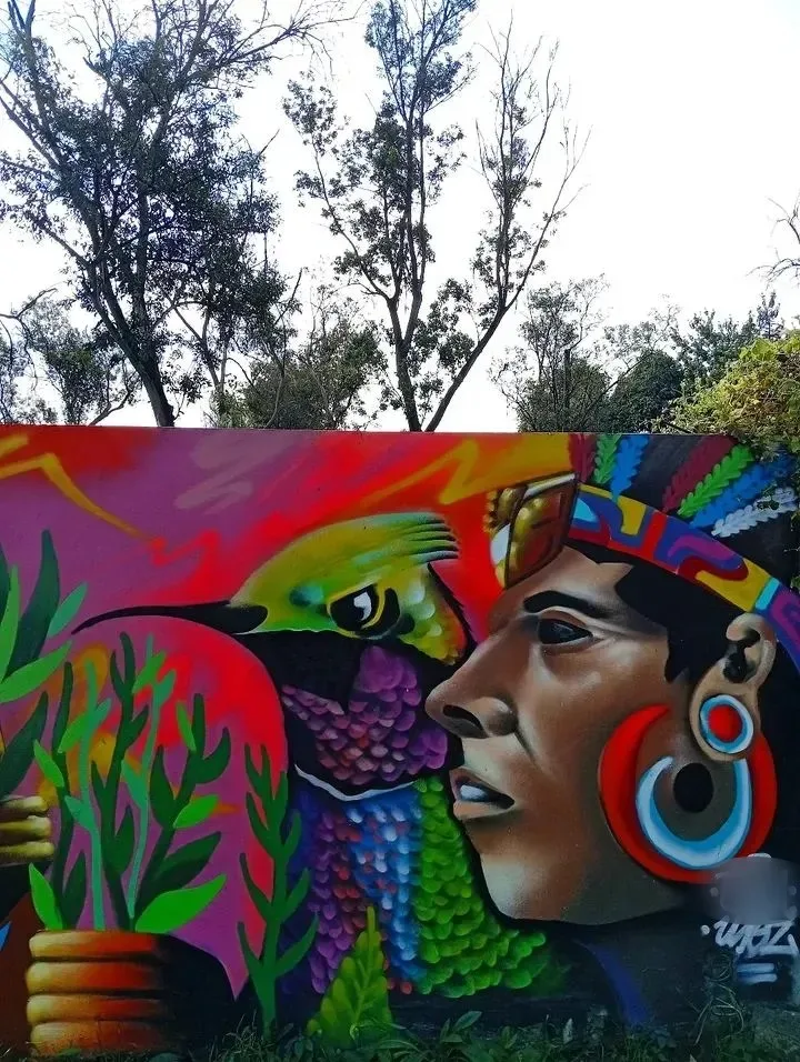 Tepaneca y su mensajero