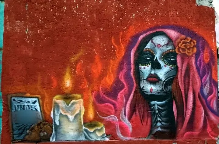 Ofrenda y catrina 