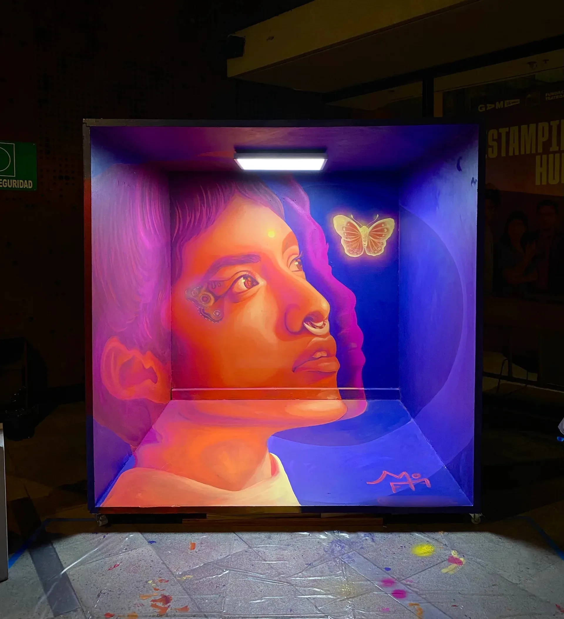 Mural anamórfico