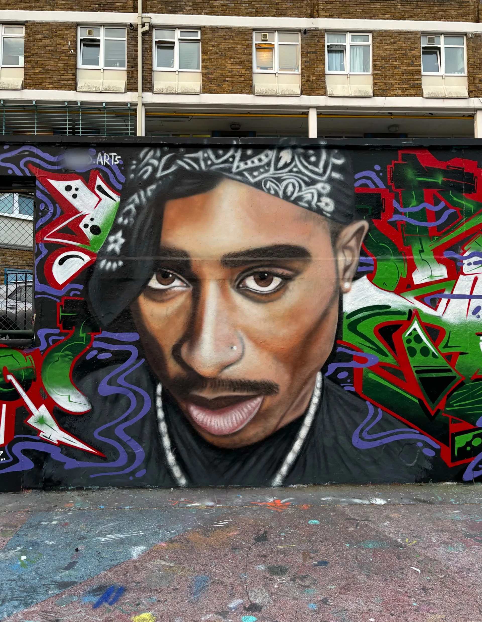 2 pac portrait hip hop 
