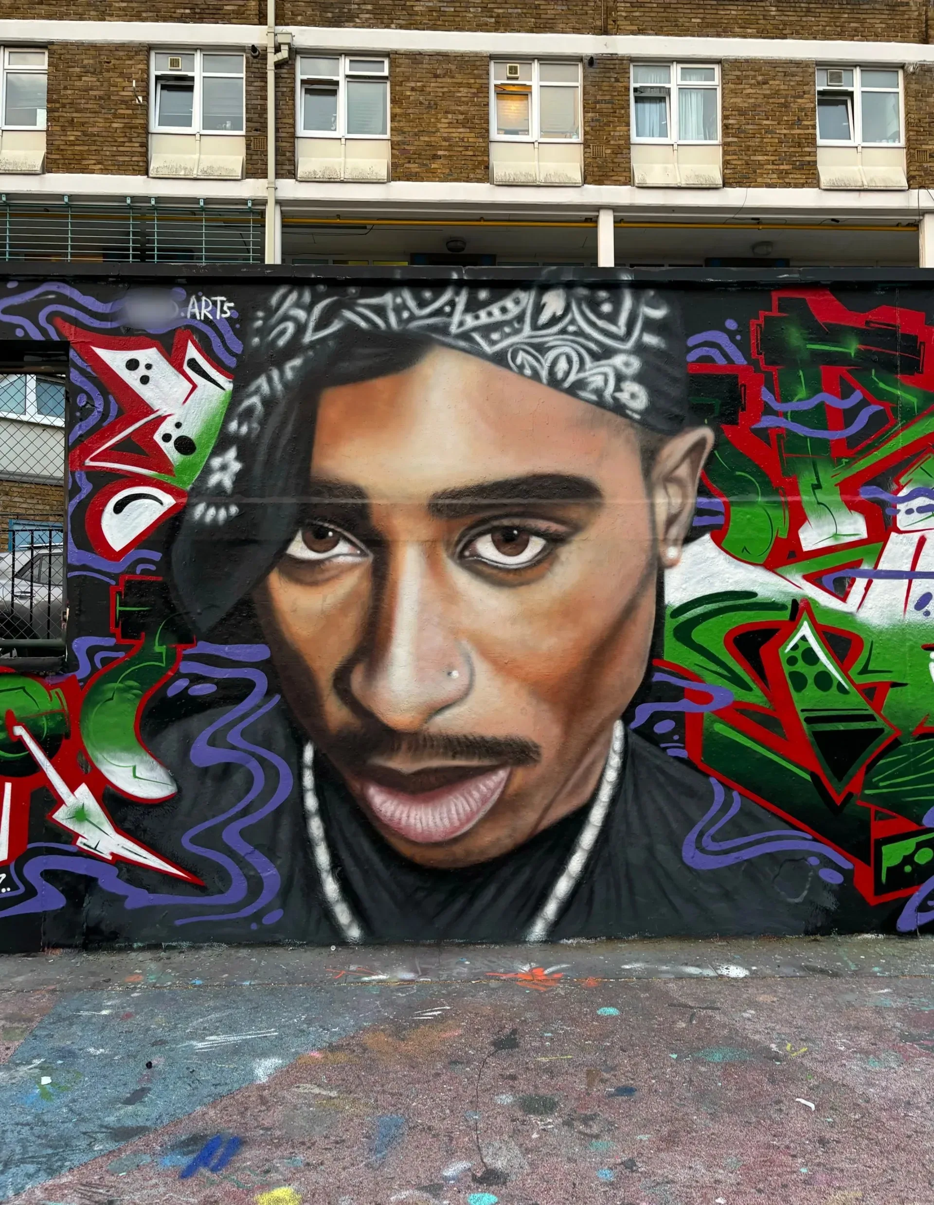2 pac portrait hip hop