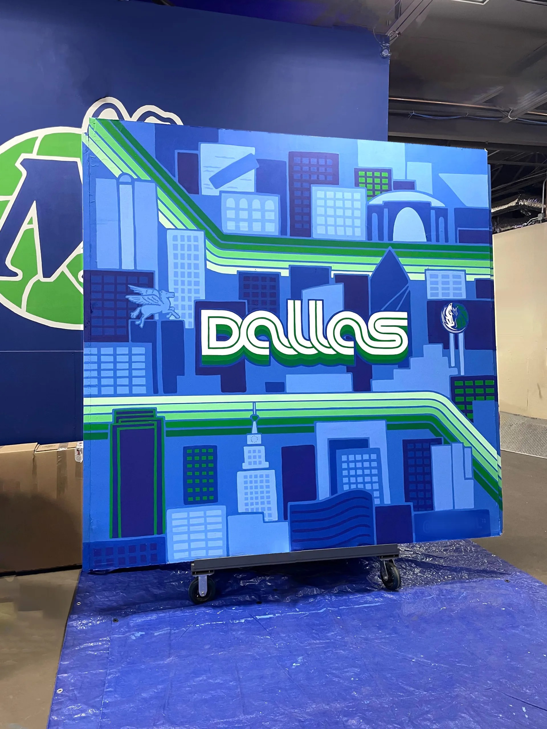 Dallas Movs Mural