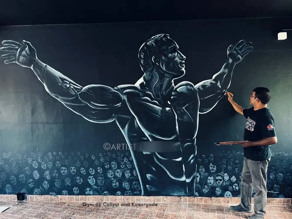 Gym Mural