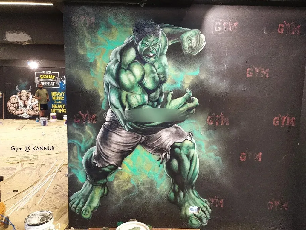 Gym Mural