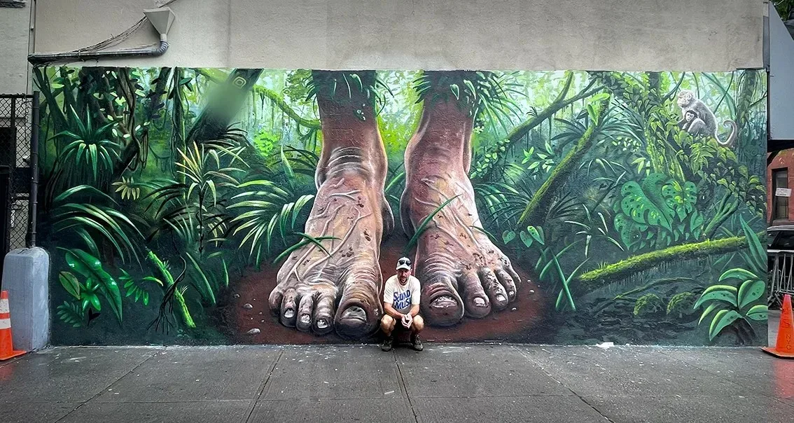 Feet in Jungle