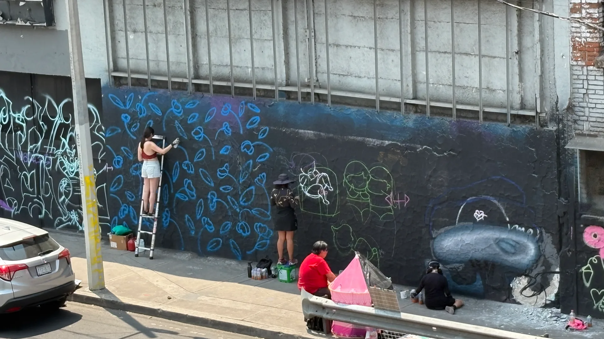 Before - Mural en Oceanía