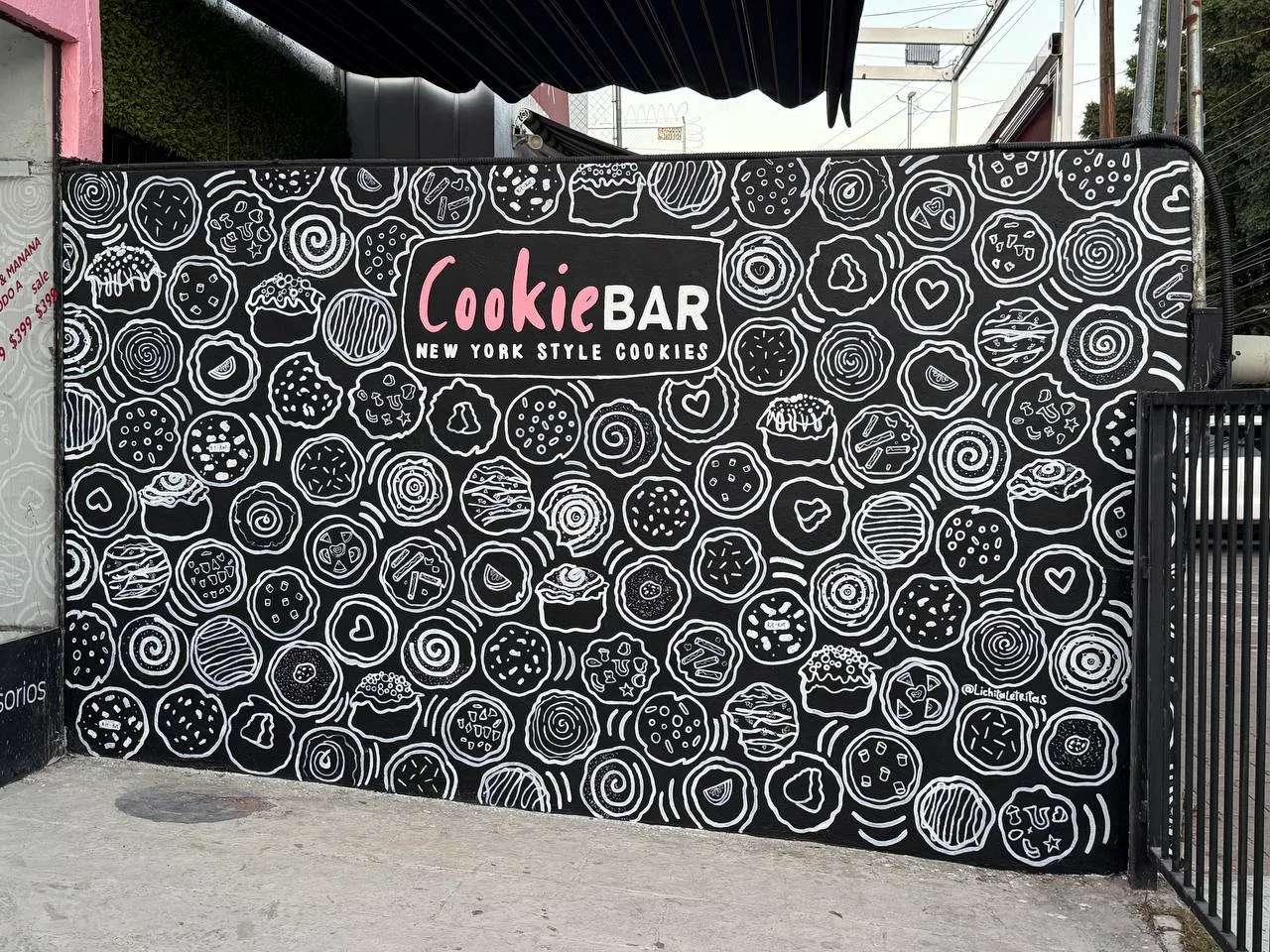 Doodles de galletas, a mano alzada