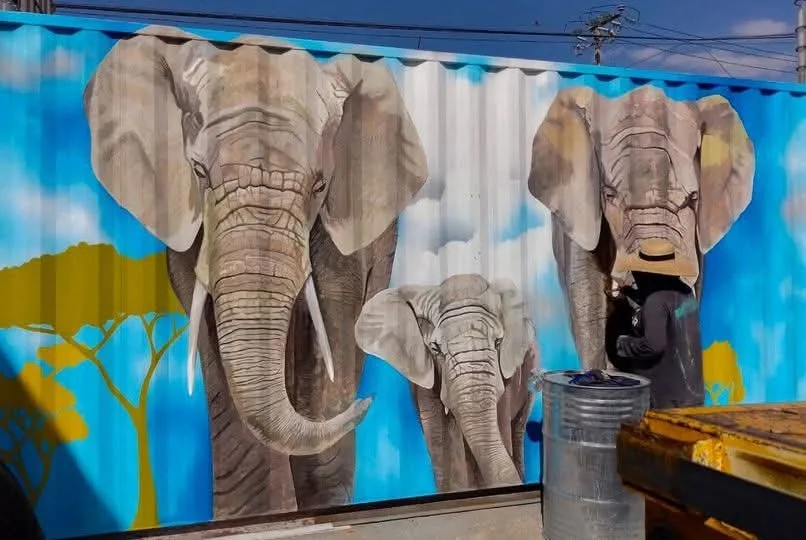 Familia de Elefantes