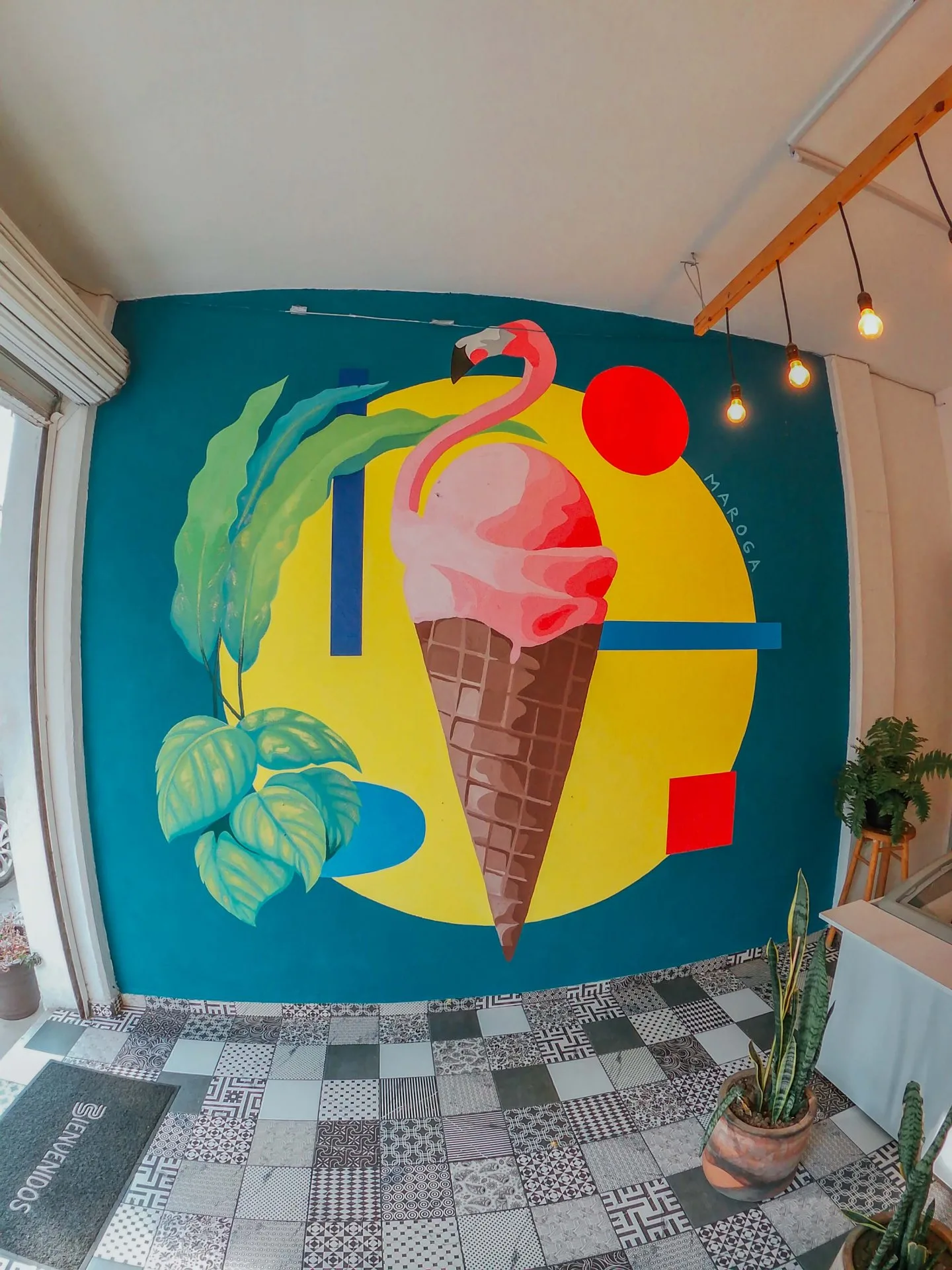 “Helado flamingo”