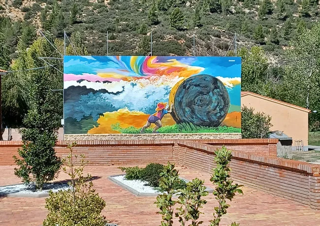 Mujer y campo