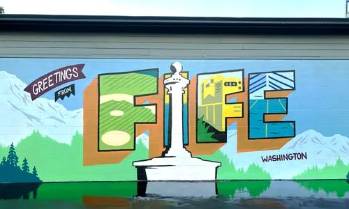 Fife city mural