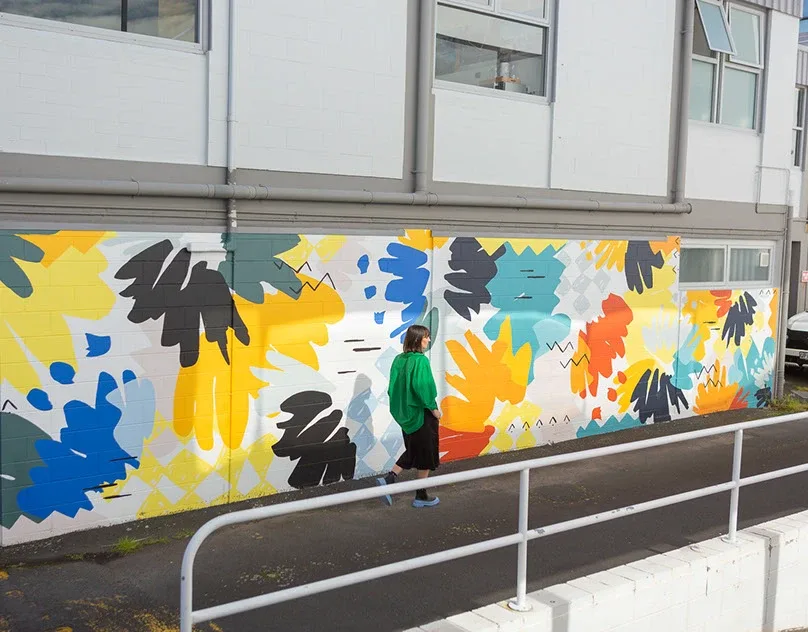 Abstract Mural
