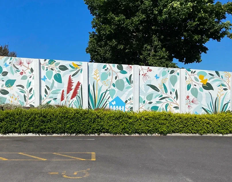 NZ Natives Mural