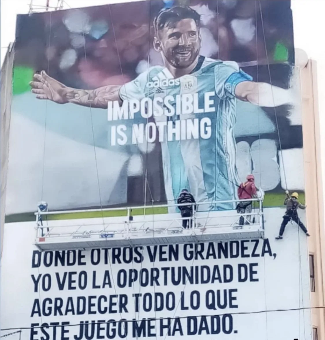 Impossible is nothing 