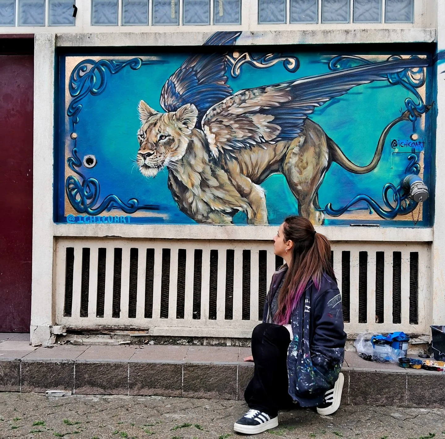 Leona alada de la esperanza, cerca de PARIS