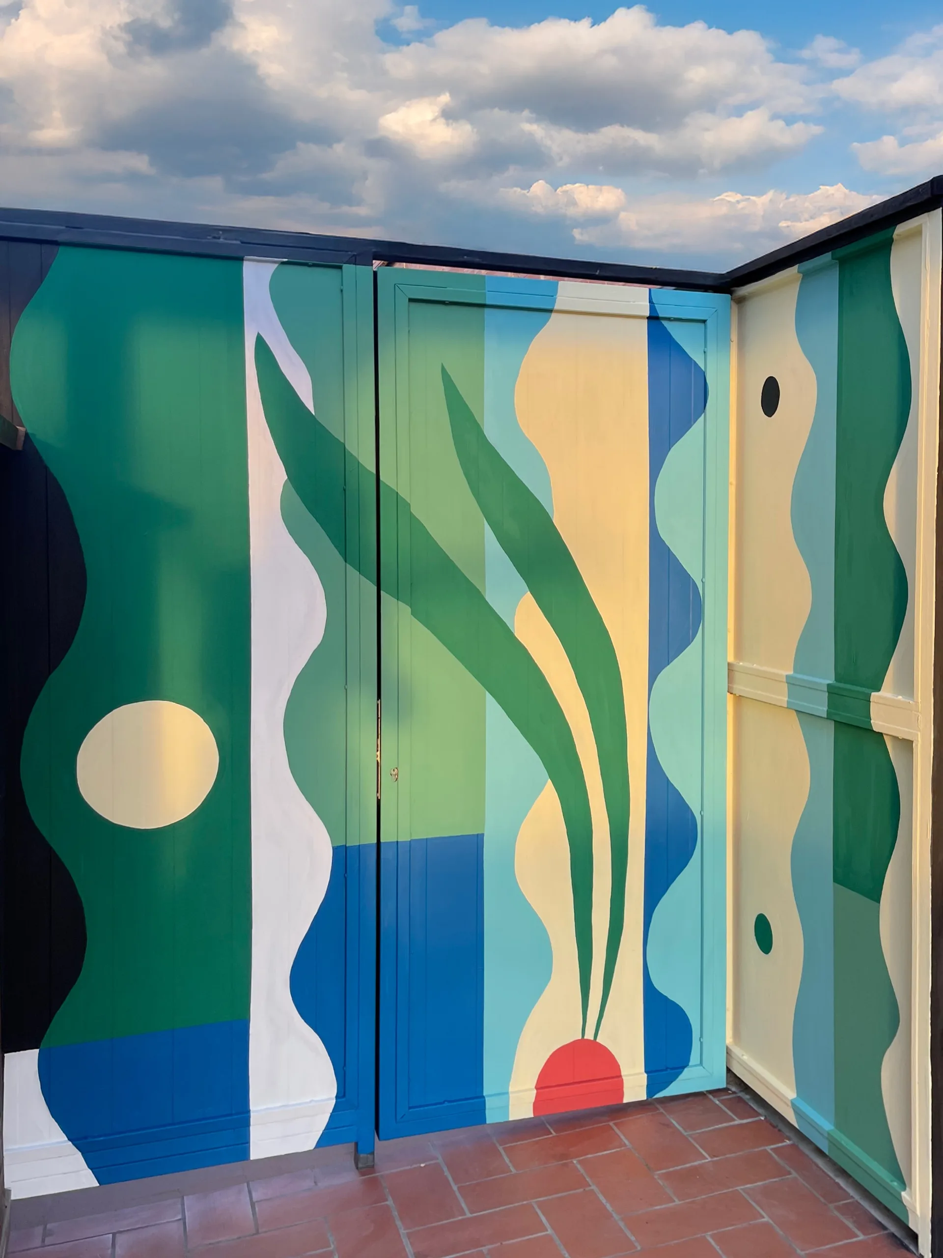 Rooftop Mural