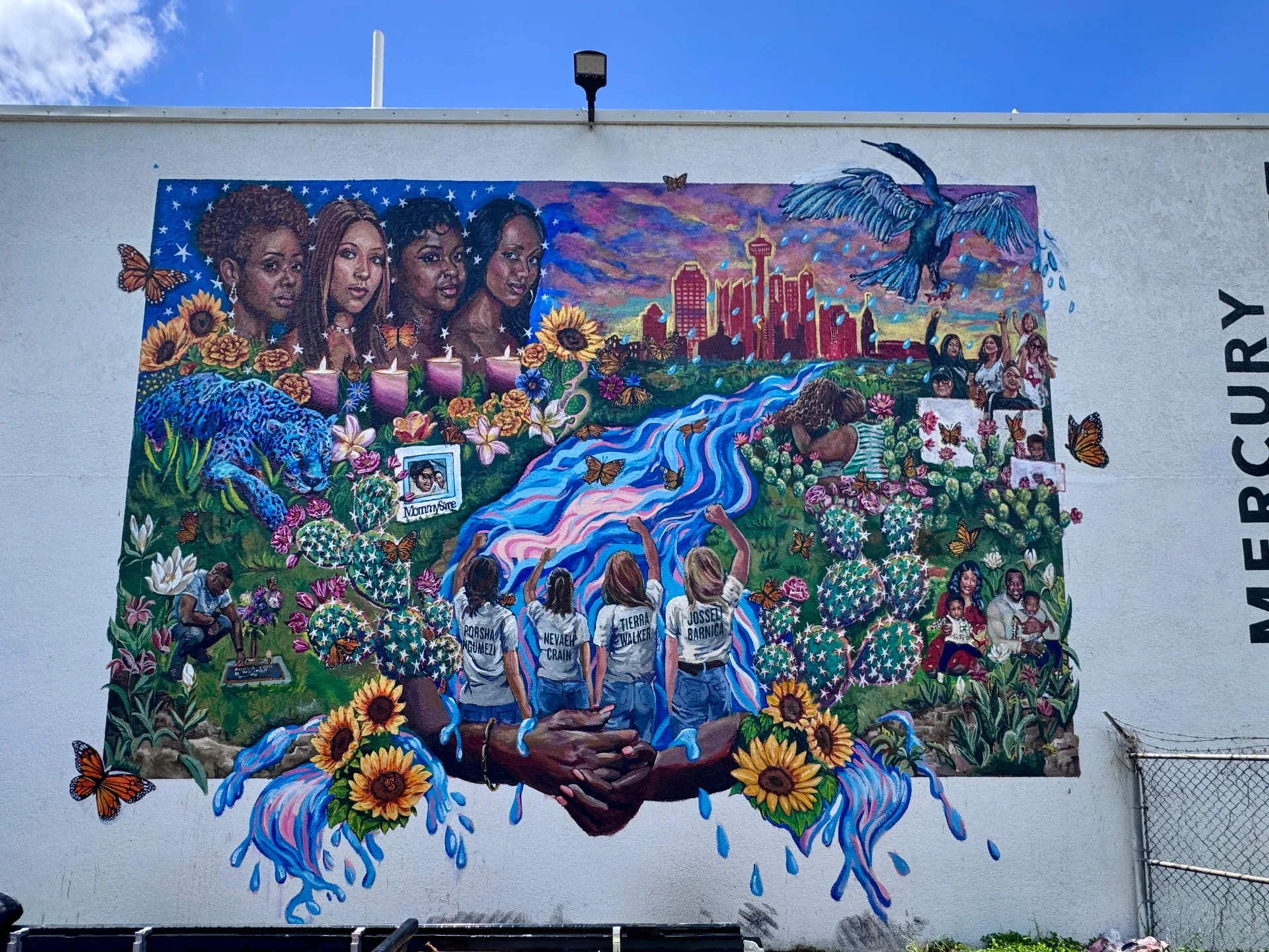 Free & Just Mural