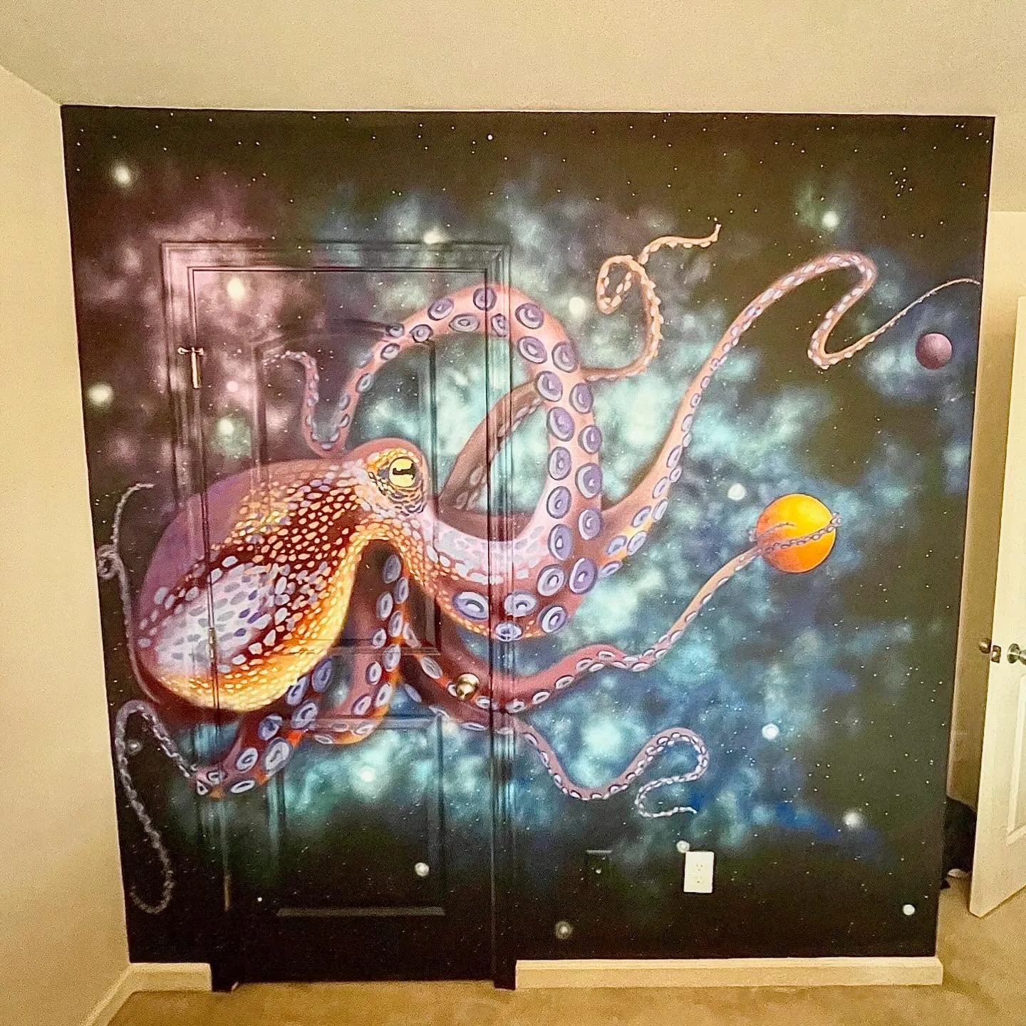 Cephalopod in space