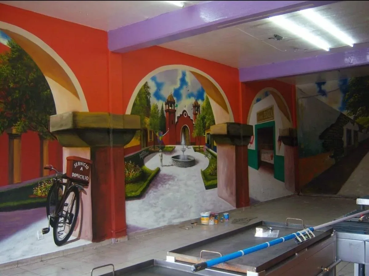 Mural pueblo