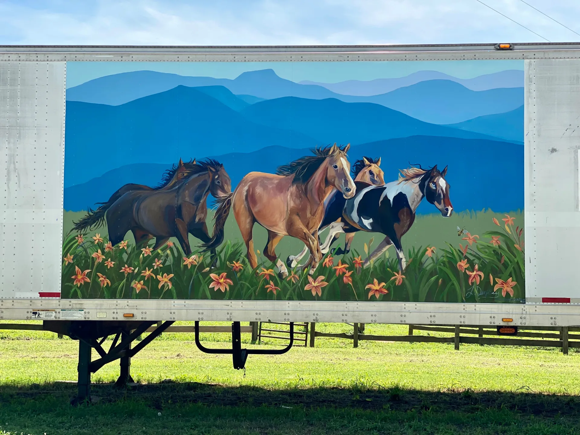 DEPOIS - Horse Mural