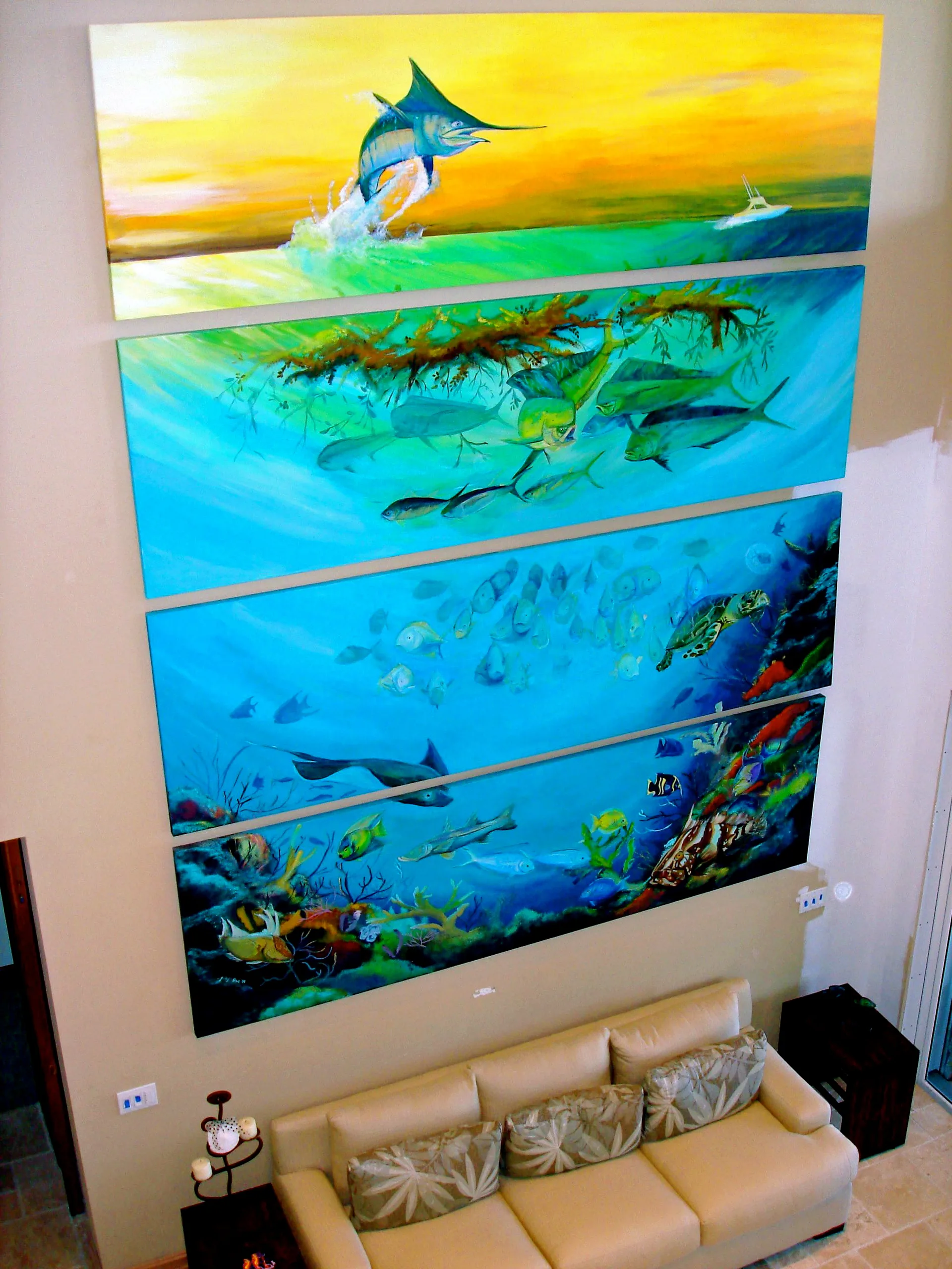 Custom Cavas Mural