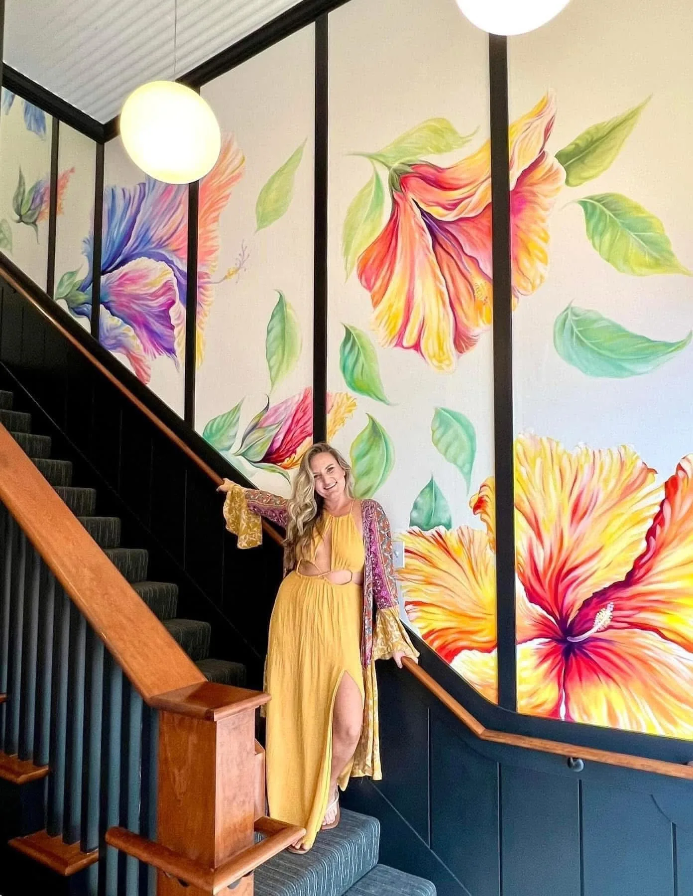 Hibiscus Stairwell 
