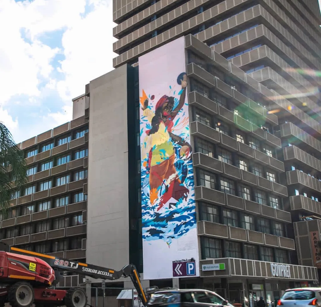 Water awareness mural