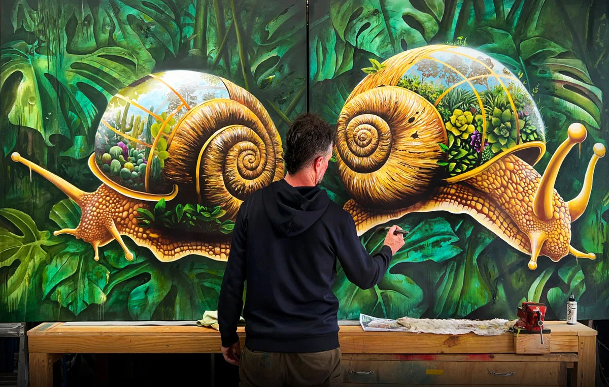 Snail Canvas