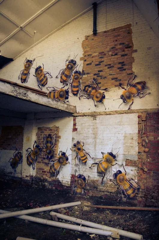 Bee Abandoned Warehouse