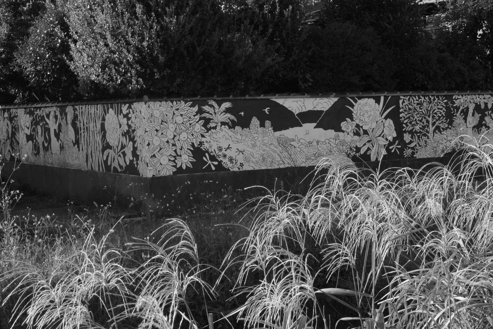 sgraffito "Idyll"