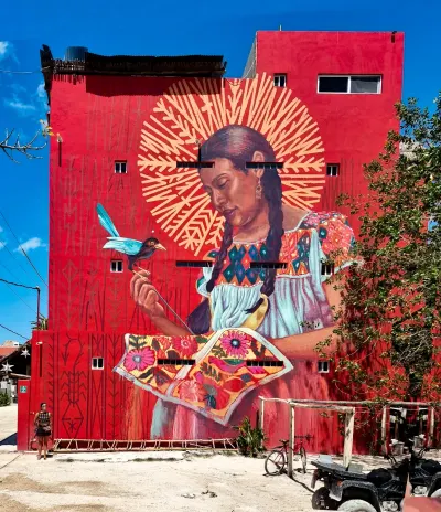 Corazón Mexicano by Emanuel in Holbox, Quintana Roo, México