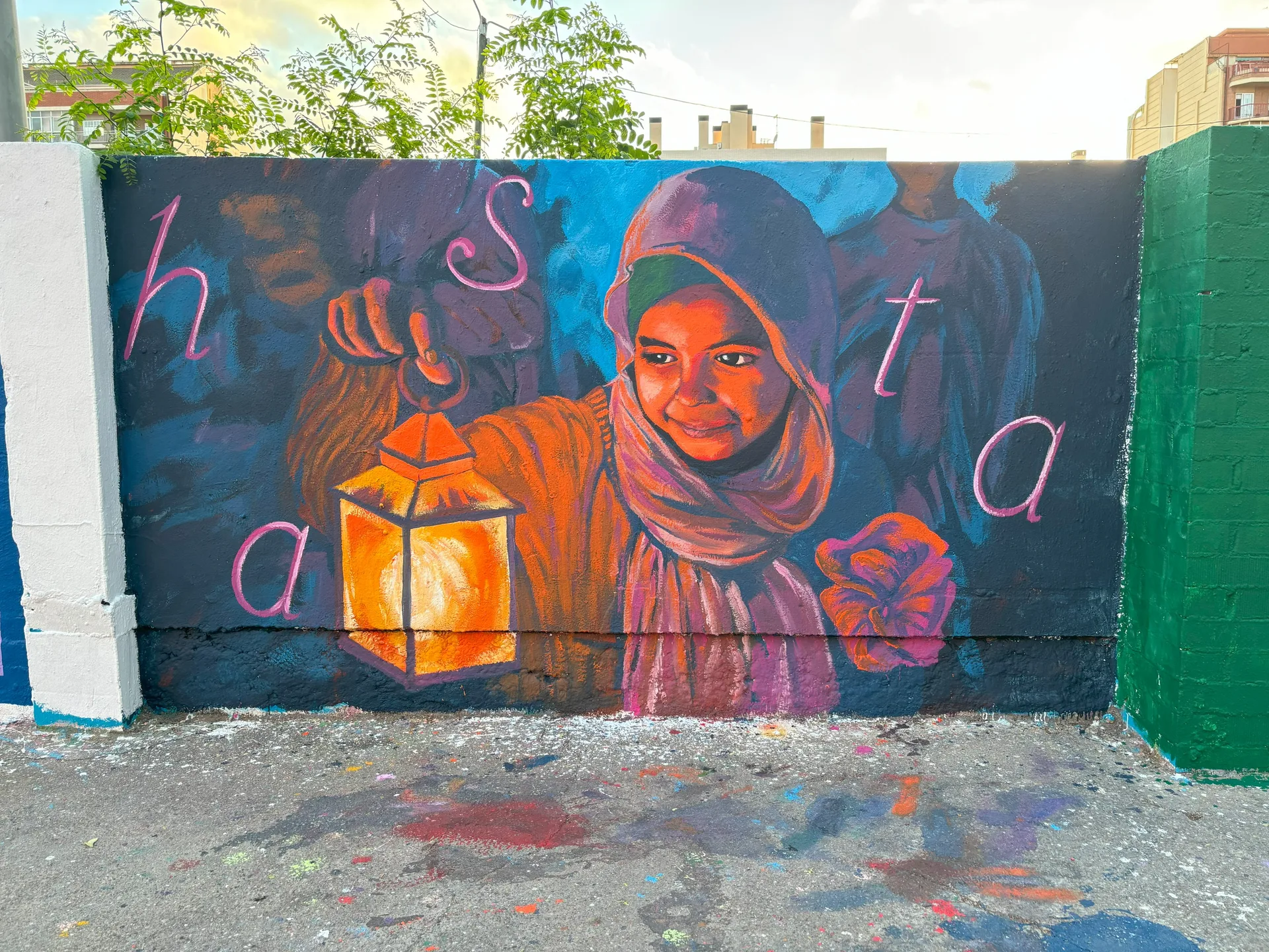 B-Murals por Palestina