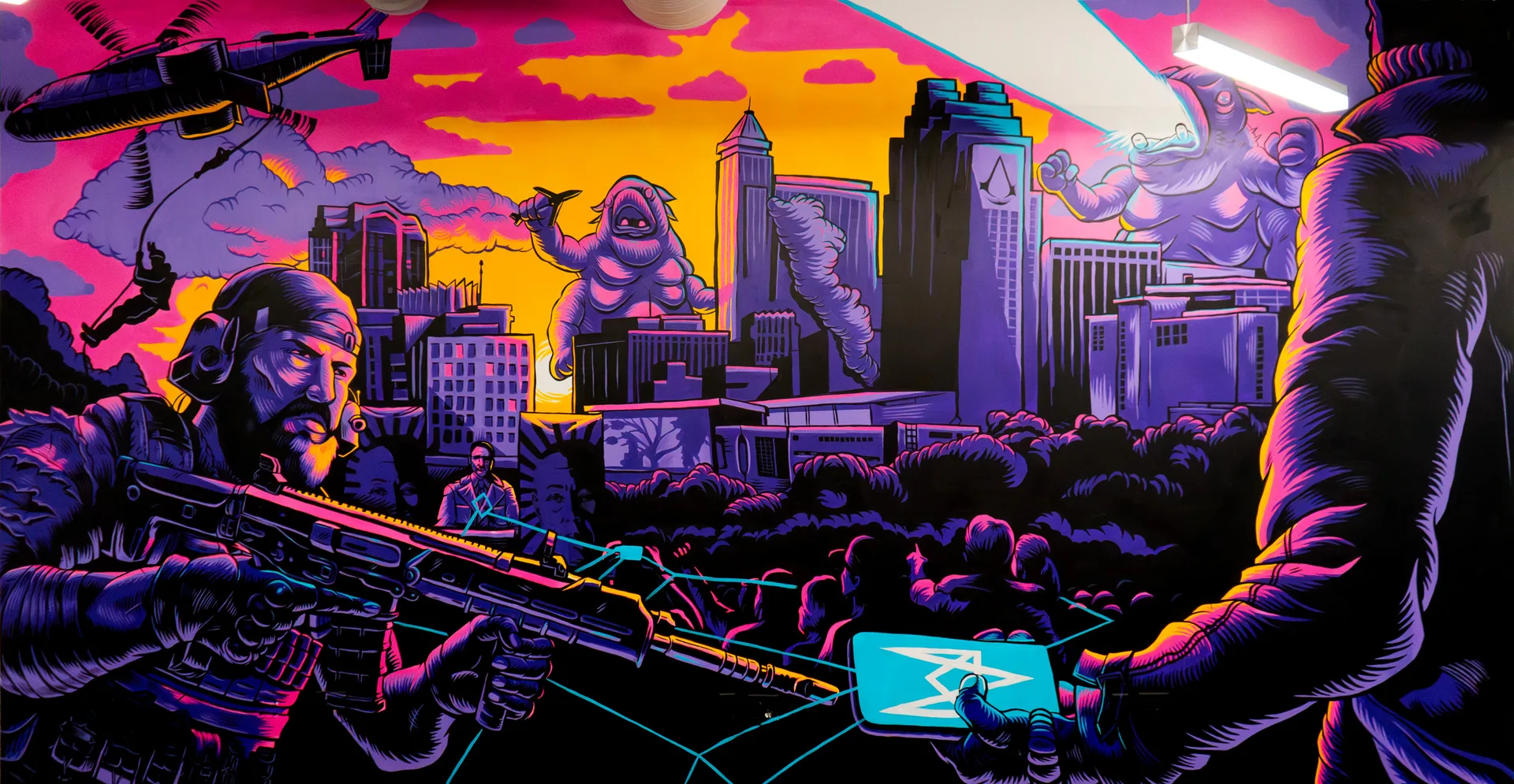 Skyline Mural