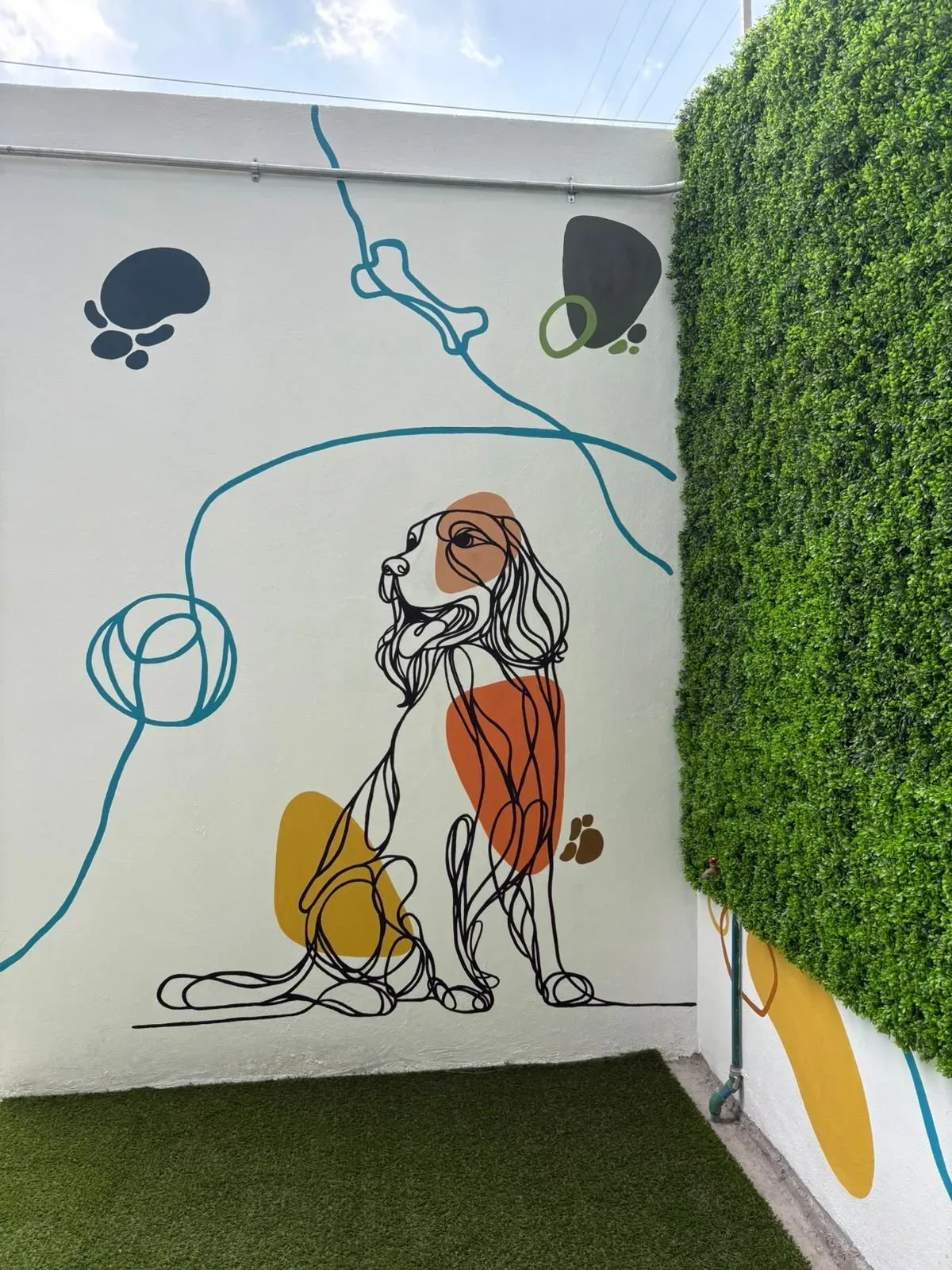 Mural en Pet Zone