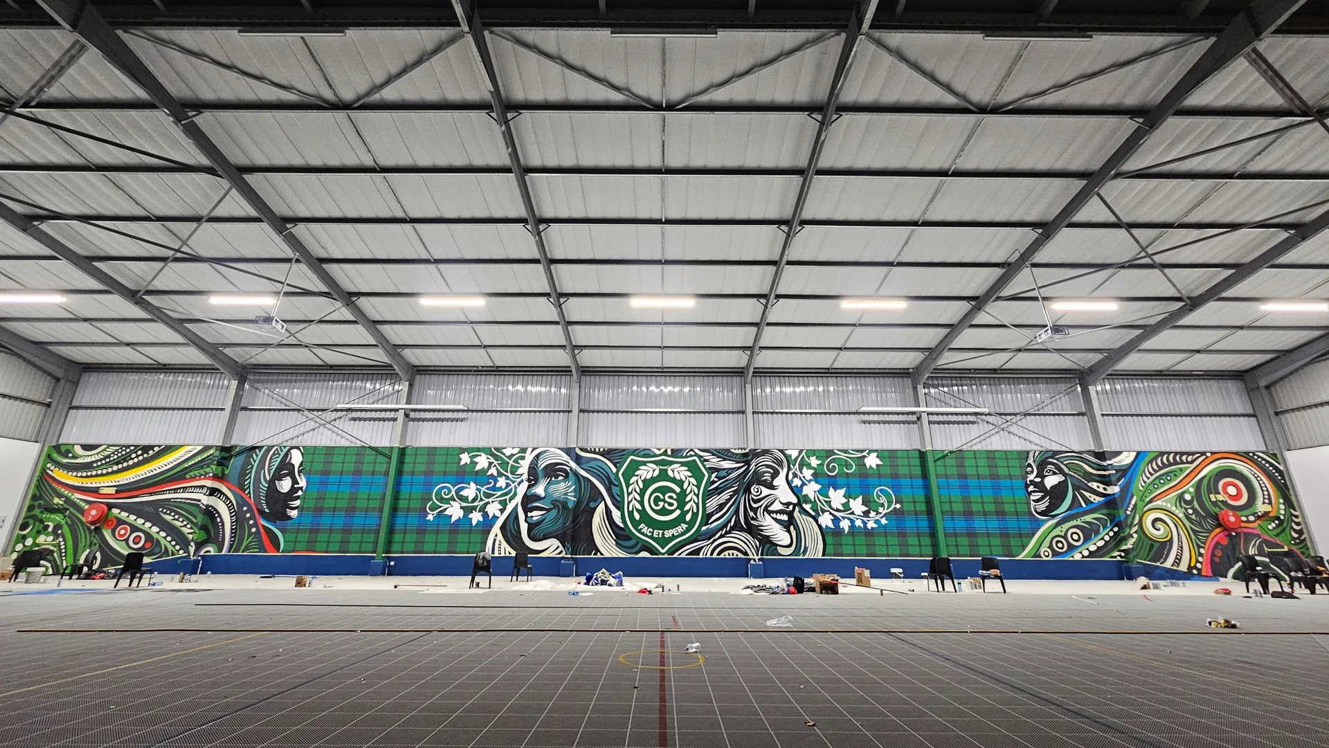 Clarendon Mural
