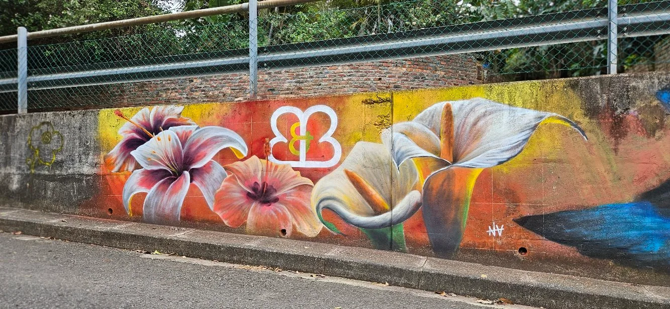 Flowers on Concrete 