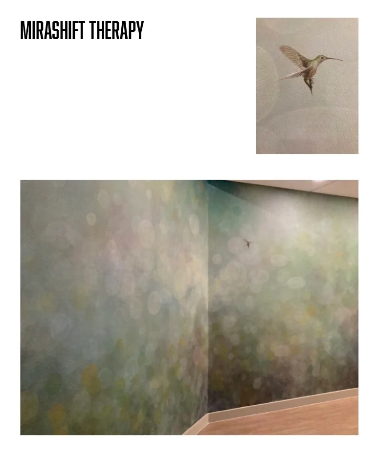 Blurred humming bird 