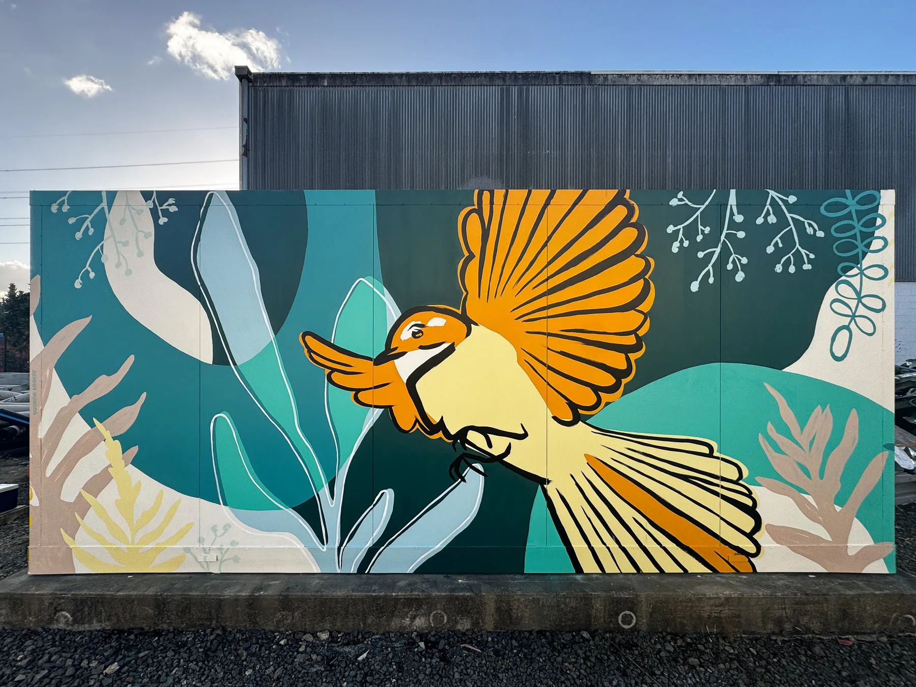 Kiwirail Mural