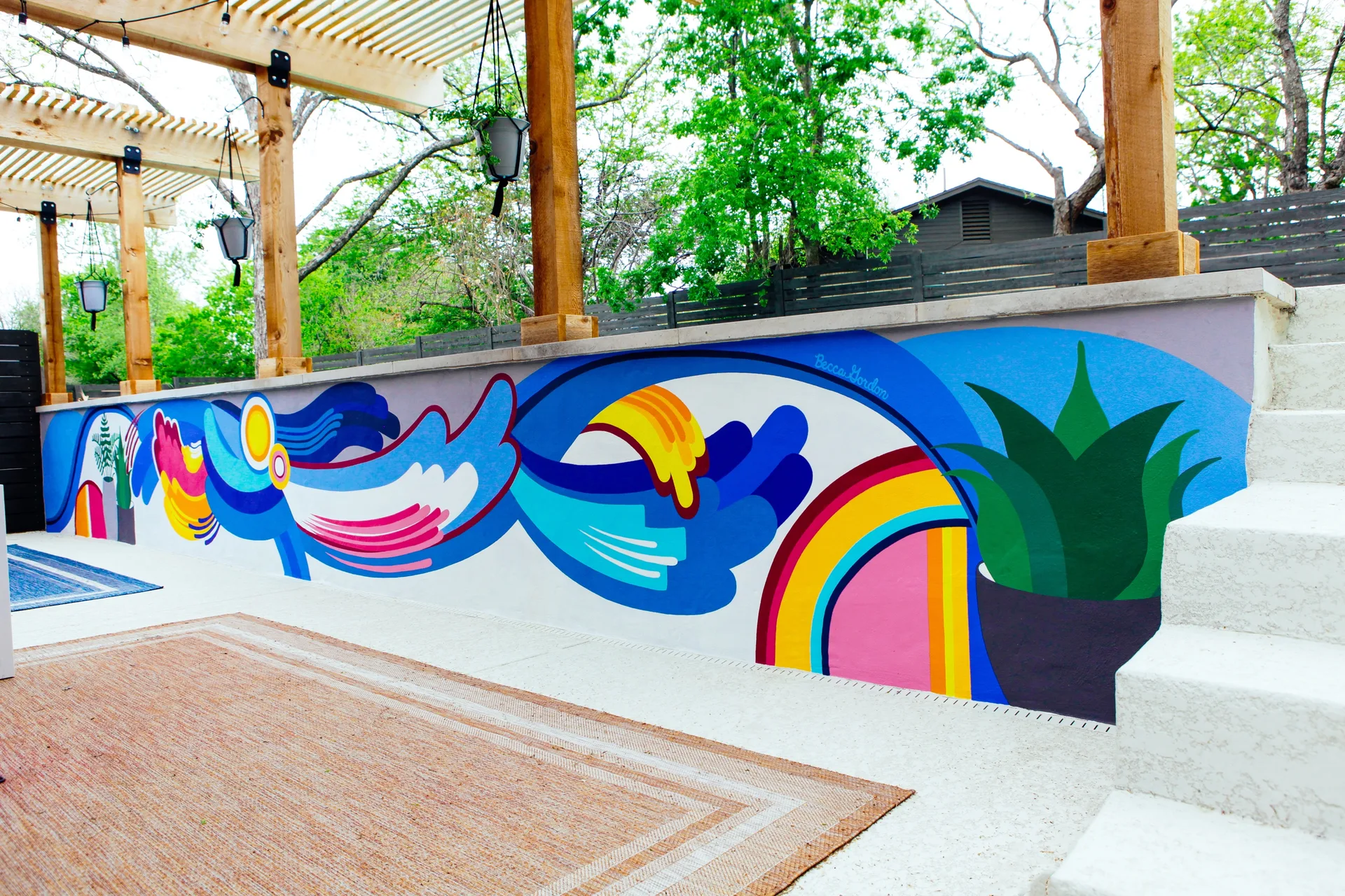 Pool Mural