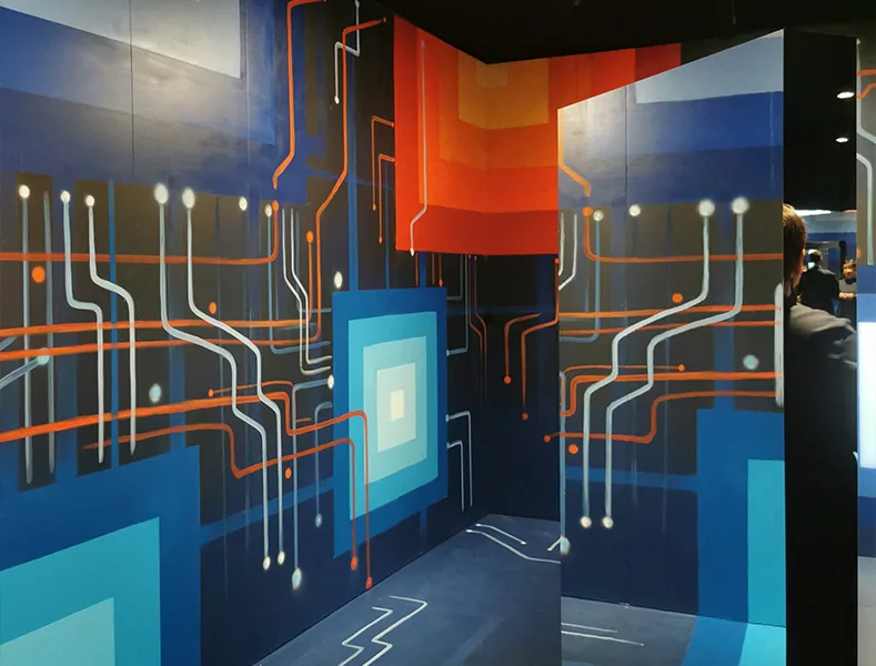 3D circuits, immersive 